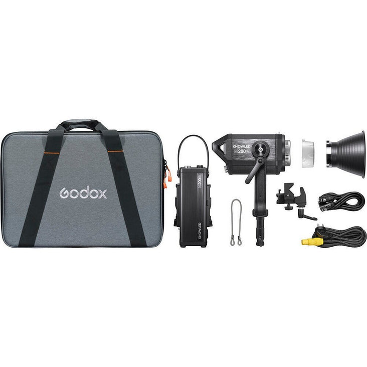 Godox KNOWLED M200BI Pro Continuous Key Light Video Kit - Bundle