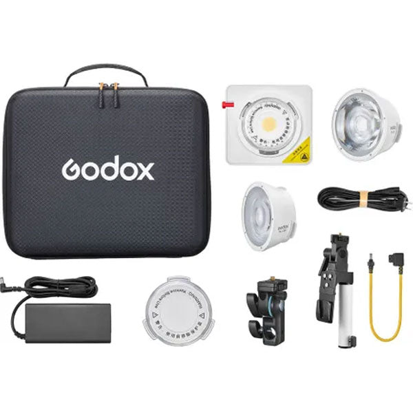 Godox ML100R RGB Portable LED Light Kit 1 (Includes AK-B02 V-lock Battery Handle)