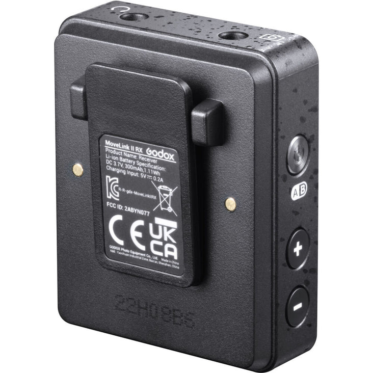 Godox MoveLink II Dual-Channel Wireless Receiver (2.4 GHz)