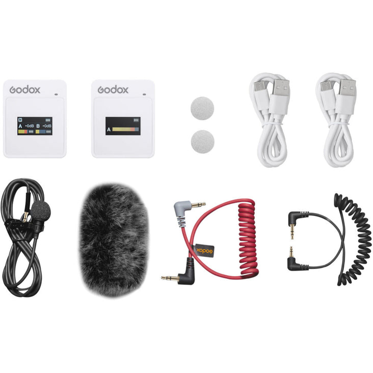 Godox MoveLink II M1 Compact Wireless Microphone System - (1 TX + 1 RX)