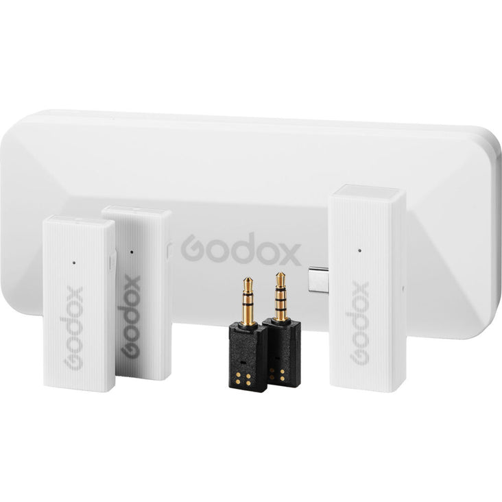 Godox MoveLink Mini UC 2-Person Wireless Microphone System - (2 TX + 1 RX + Charging Case)