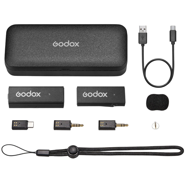 Godox MoveLink Mini UC Wireless Microphone System - (1 TX + 1 RX)