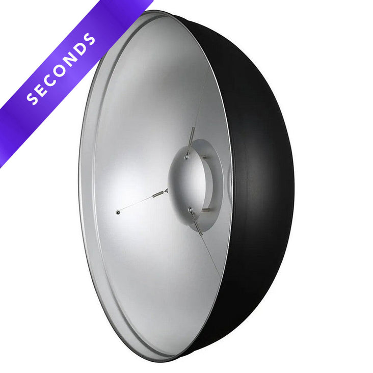Godox Pro 54cm Silver Beauty Dish S-Type Mount (SECONDS)