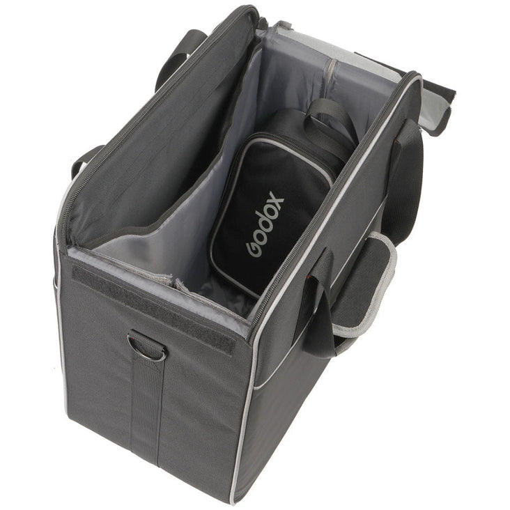 Godox R200 Ring Flash Head with 20°/30°/40° Honeycomb Grids, Reflector, Colour Gel Kit and Carrying Bag - Bundle