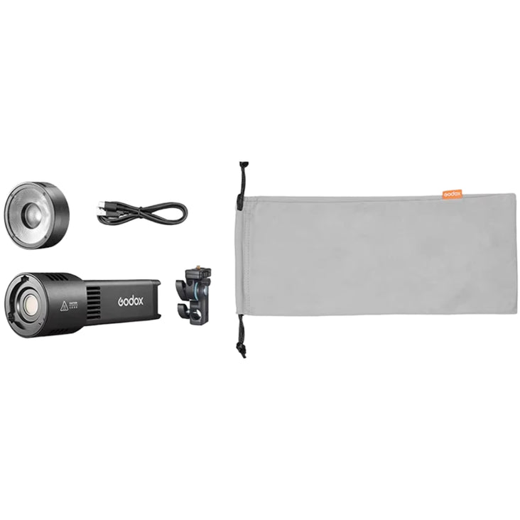 Godox RS100Bi 100W Bi-Colour Portable LED Video Light (2800K-6500K)