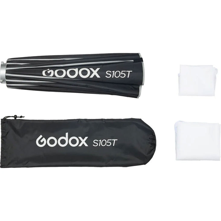 Godox S105T 105cm Quick Release Umbrella Softbox with Bowens Mount (Silver Interior)