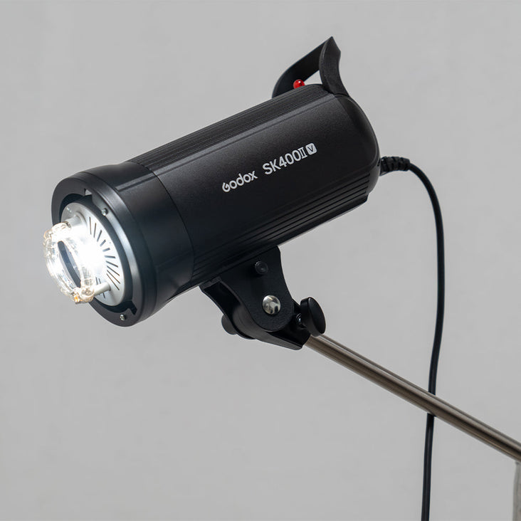 Godox SK400II-V 400W Studio Flash Strobe Head with LED Modelling Lamp (Bowens)
