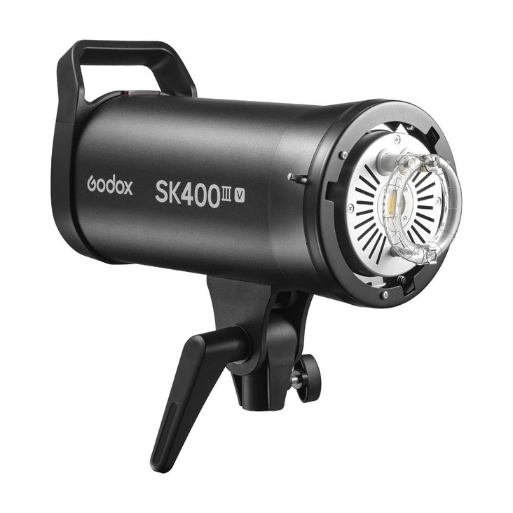 Godox SK400III-V (Gen 3) Compact Studio Flash with LED Modeling Lamp (400Ws)