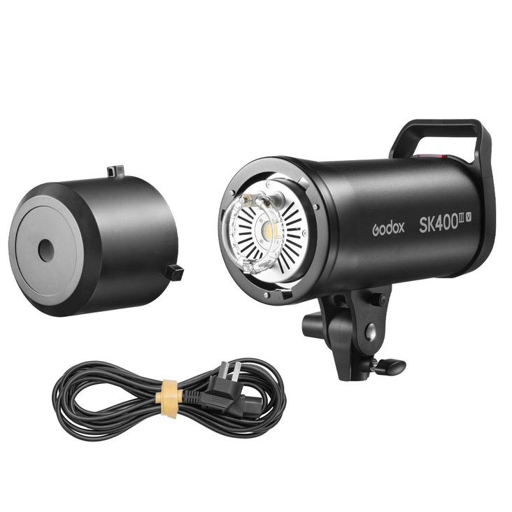 Godox SK400III-V (Gen 3) Compact Studio Flash with LED Modeling Lamp (400Ws)