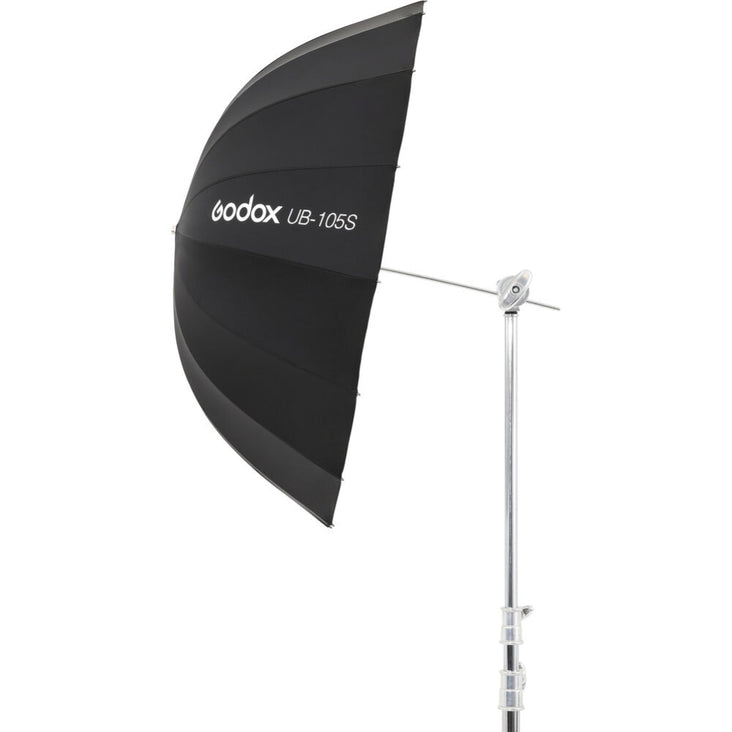 Godox UB-105S 41"/105cm Parabolic Umbrella (Silver) with Diffuser Cover - Bundle