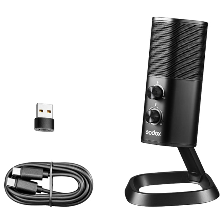Godox UMic22 2.4GHz Dual-pattern USB Condenser Microphone