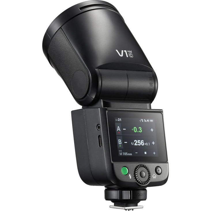 Godox V1 Mid C TTL On-Camera Flash for Canon