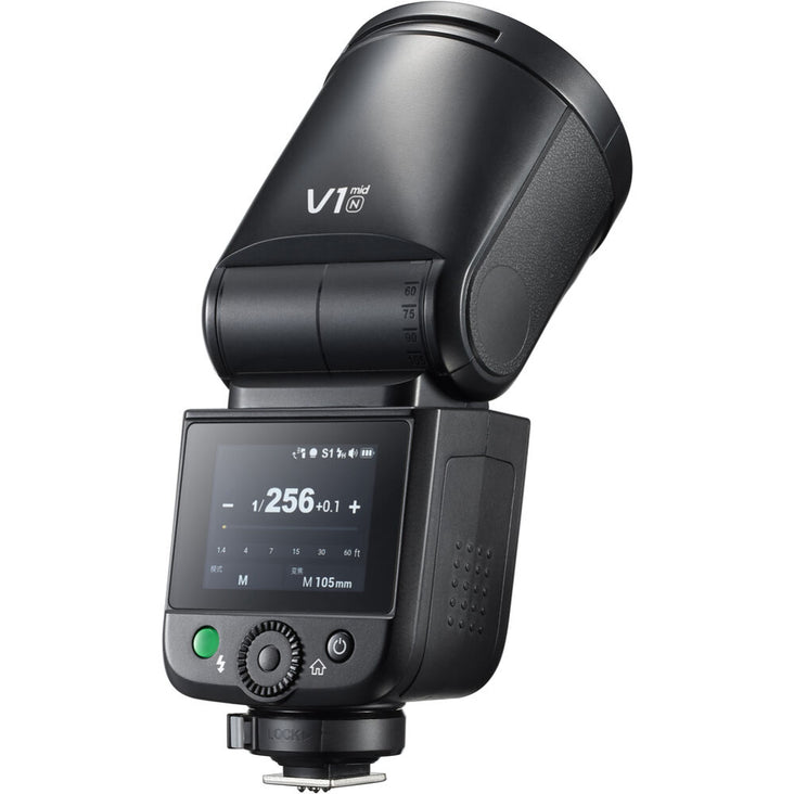Godox V1 Mid N TTL On-Camera Flash for Nikon