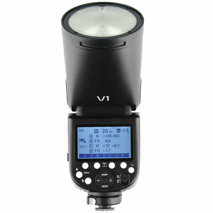 Godox V1-N Round Head Li-ion I-TTL HSS Master Speedlight Flash for Nikon (DEMO STOCK 2)