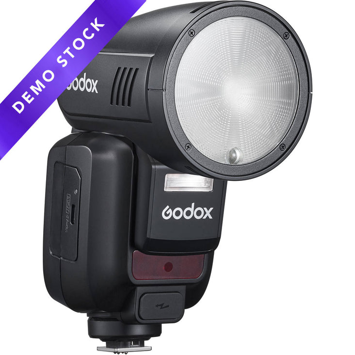 Godox V100-C 100Ws HSS TTL Li-ion Round Head Speedlight Flash (Canon) (DEMO STOCK)