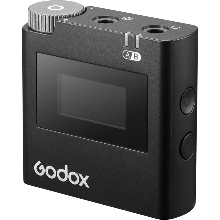 Godox Virso S M2 2-Person Wireless Microphone System for Sony Cameras and Smartphones (2 TX + 1 RX)