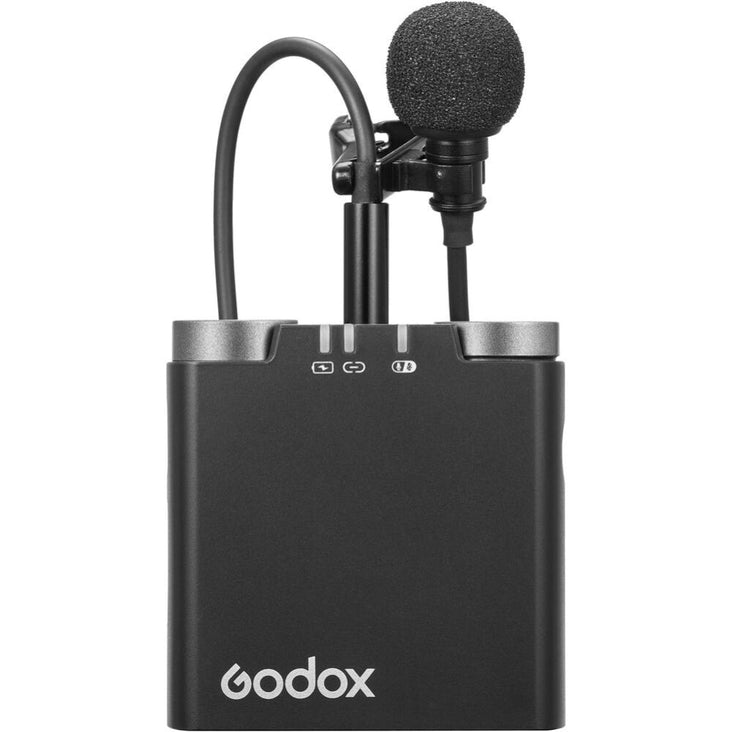 Godox Virso S M1 Wireless Microphone System for Sony Cameras and Smartphones (1 TX + 1 RX)
