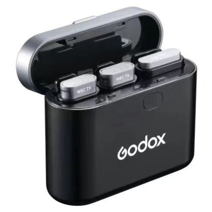 Godox WEC 2-Person Wireless Microphone System for Cameras and Mobile Devices (2.4 GHz)