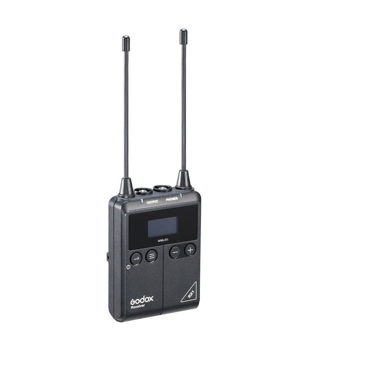 Godox WMicS1 Dual Kit UHF Wireless Microphone System (DEMO STOCK)