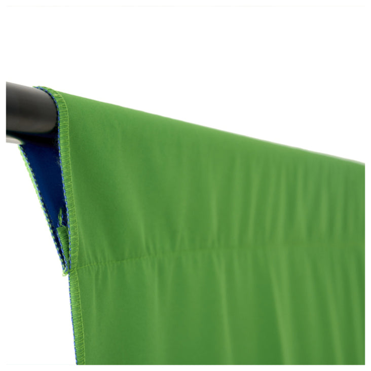 2 in 1 Green & Blue 3m x 6m Chroma Key Cotton Muslin Backdrop