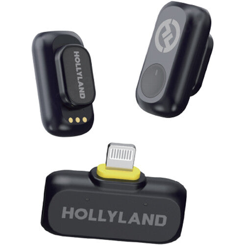 Hollyland Lark A1 Mini Duo 2-Person Wireless Microphone System with Lightning Connector