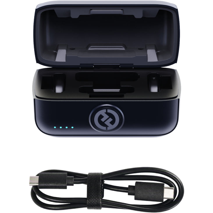 Hollyland LARK M3 Combo 2TX&2RX Wireless Microphone System with 2 Clip-On Mic/Transmitters, 1 USB Receiver & 1 Camera Receiver (2.4 GHz)