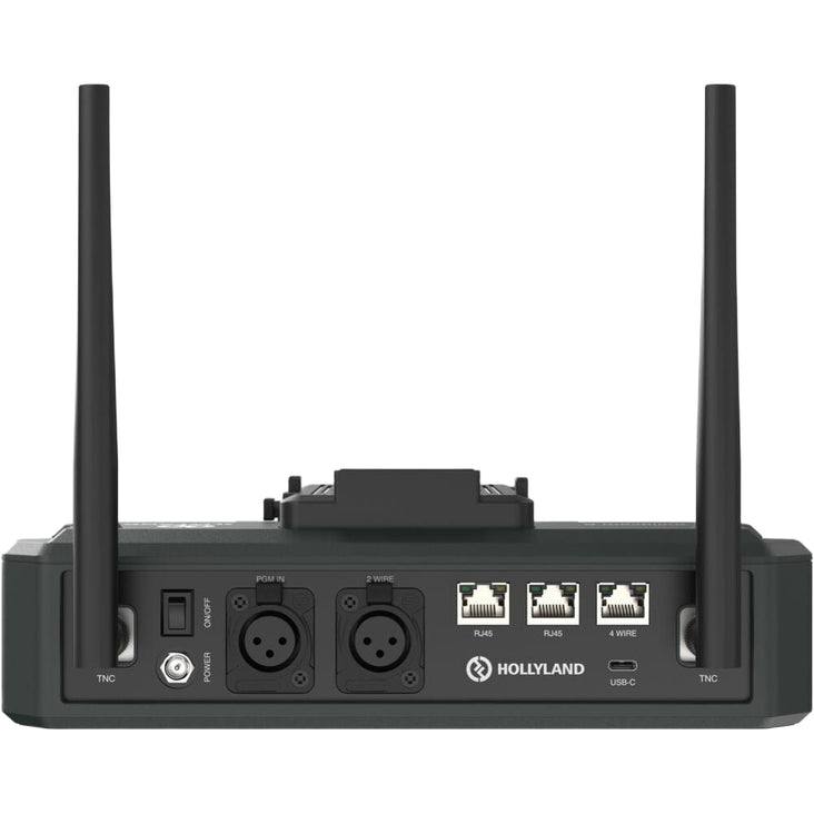 Hollyland Solidcom C1 Pro-8S Full-Duplex ENC Wireless Intercom System with 8 Headsets (1.9 GHz) with Hub Base