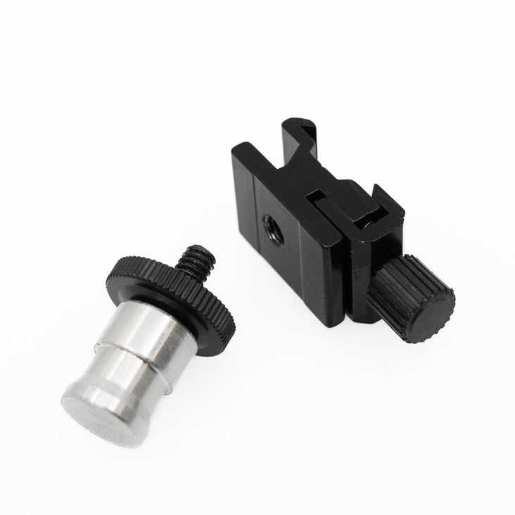 Flash Cold Shoe with 5/8" Spigot Adapter