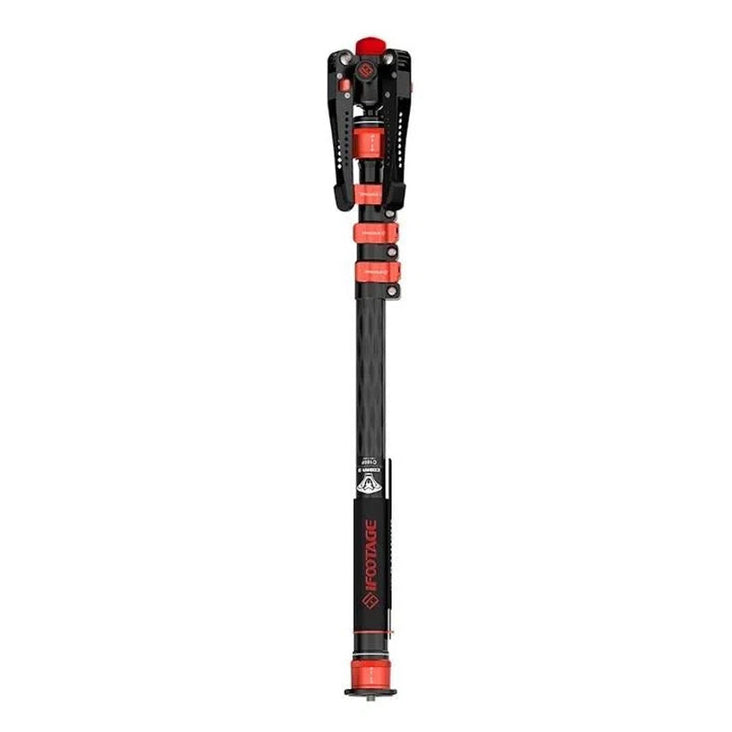 iFootage Cobra 3 C180F Carbon Fibre Monopod & Komodo K5 Fluid Head Bundle