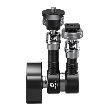 Leofoto AM-5 Magic Arm with 1/4" thread and Cold Shoe