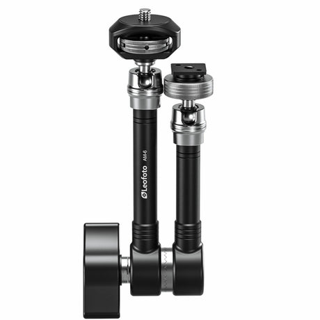 Leofoto AM-6 Magic Arm with 1/4" thread and Cold Shoe