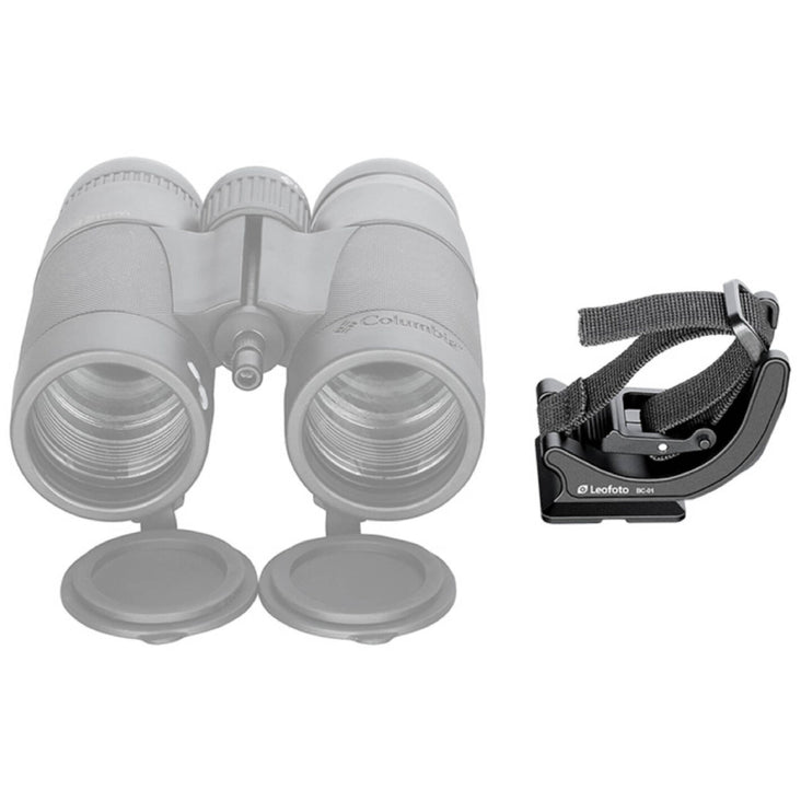Leofoto BC-01 Binocular Clamp 30-70mm with Arca Swiss Mounting Foot