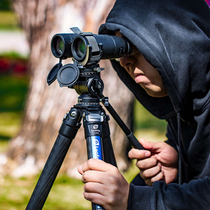 Leofoto BC-01 Binocular Clamp 30-70mm with Arca Swiss Mounting Foot