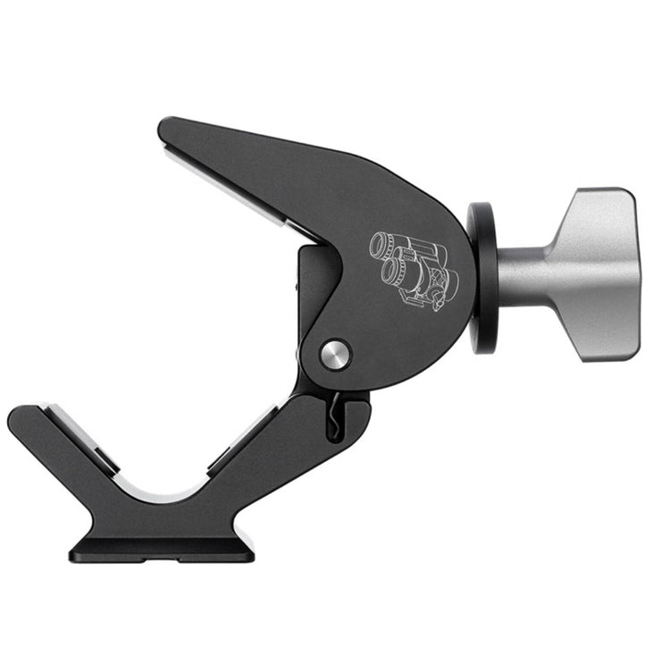 Leofoto BC-02 Binocular Clamp 28-60mm with Arca Swiss Mounting Foot