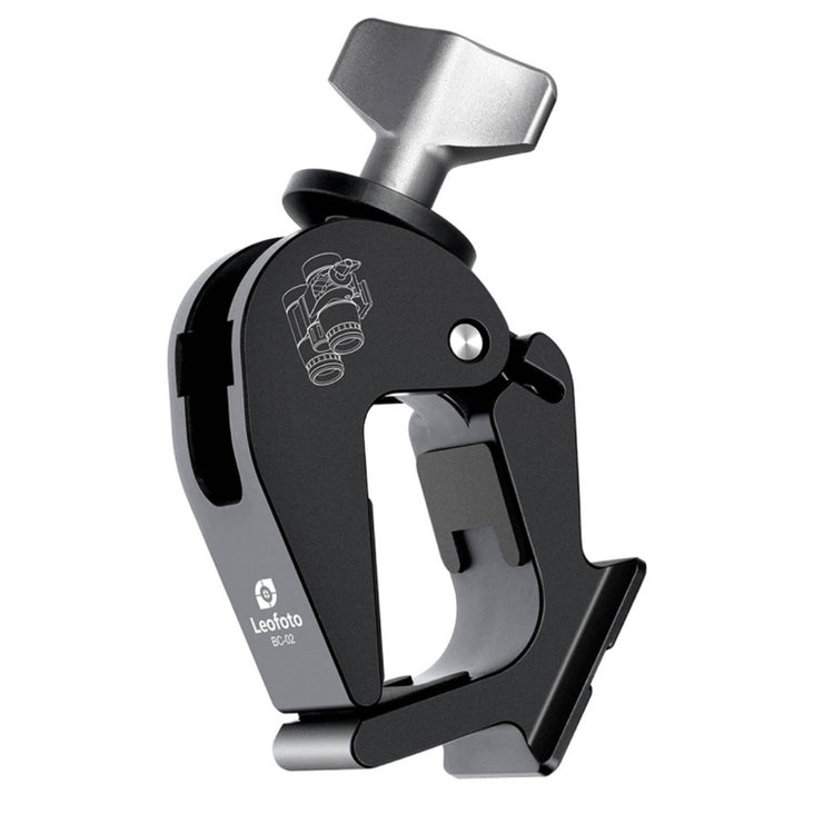 Leofoto BC-02 Binocular Clamp 28-60mm with Arca Swiss Mounting Foot