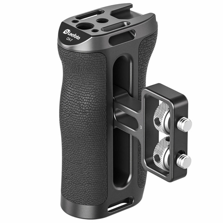 Leofoto CH-7-3 Side Handle with 2 x 1/4" Screw Mount