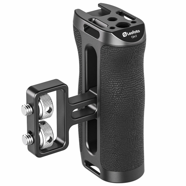 Leofoto CH-7-3 Side Handle with 2 x 1/4" Screw Mount