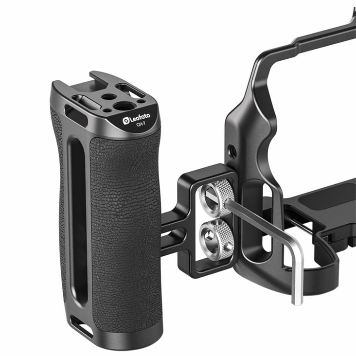 Leofoto CH-7-3 Side Handle with 2 x 1/4" Screw Mount