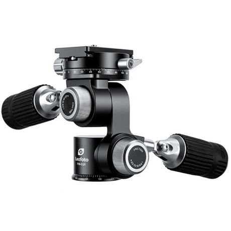 Leofoto FW-01R Pan and Tilt Head with RH-2L Panning Clamp and NP-60 Plate