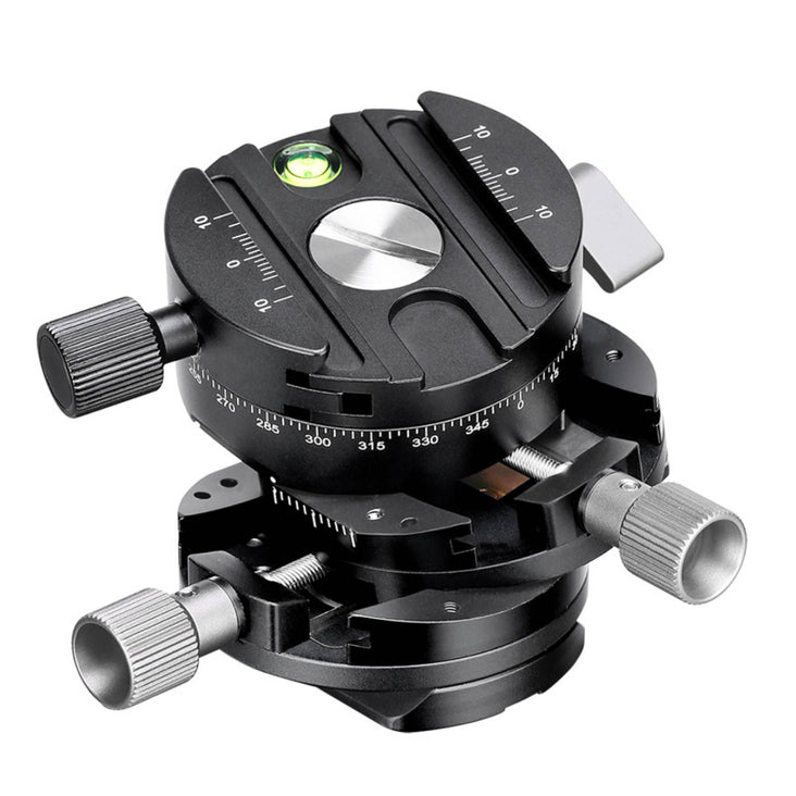 Leofoto G2 3D Geared Head with NP-60 Plate