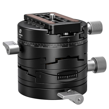 Leofoto G20 3D Geared Head with QP-70N Plate