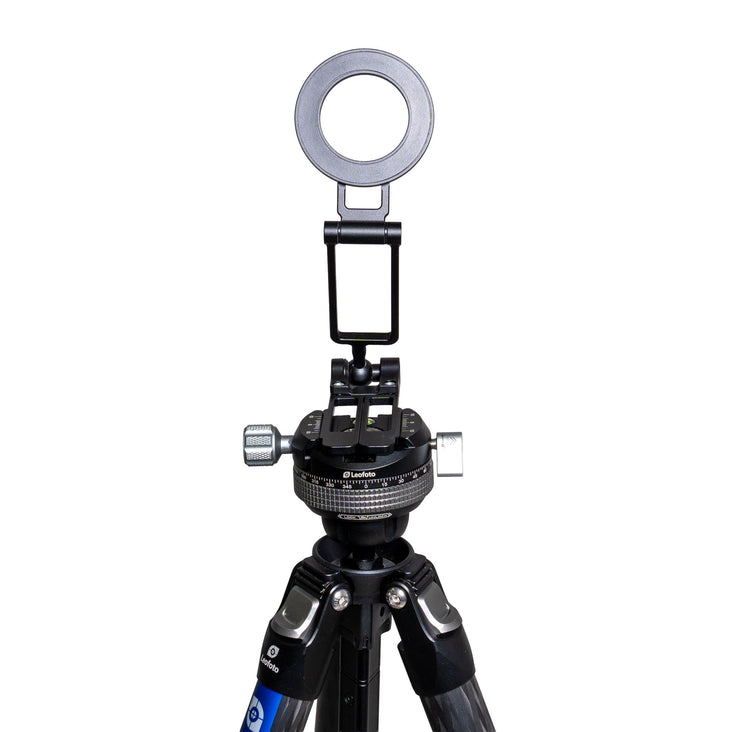 Leofoto Hybrid Content Creator PRO 158cm Carbon Fibre Tripod + PS-5 MagSafe Smart Phone Stand - Bundle