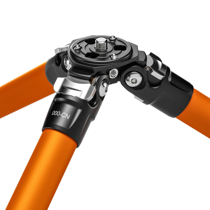 Leofoto LA-284C Athena Series 4 Section Water Resistant Carbon Fibre Tripod with Orange LH-36LR (Lever Release) Ball Head