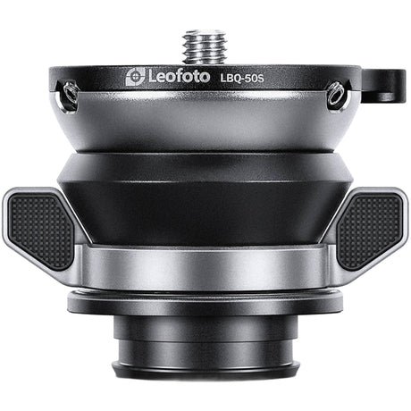 Leofoto LBQ-50S Black 55mm Levelling Base for LQ-284 and LG-284 Tripods