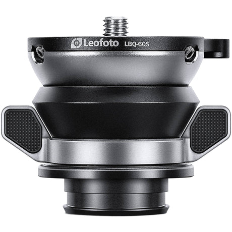 Leofoto LBQ-60S Black 61mm Levelling Base for LQ-324, LQ-365 and LG-324