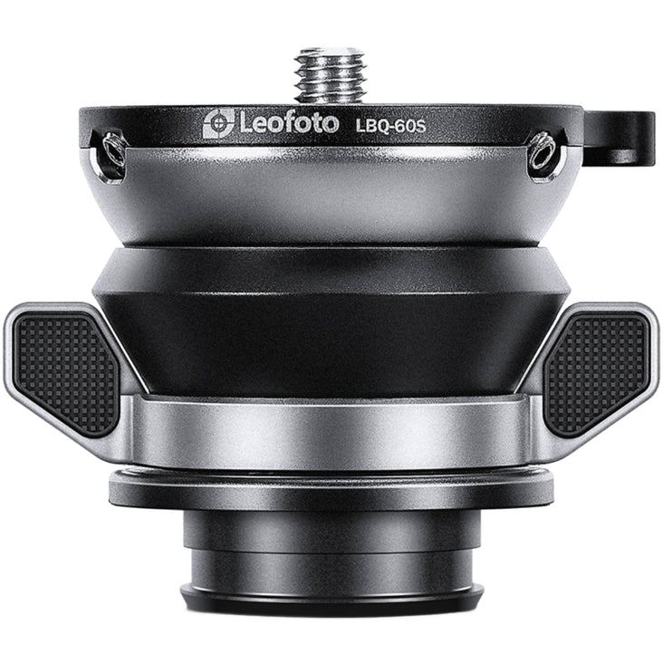Leofoto LBQ-60S Black 61mm Levelling Base for LQ-324, LQ-365 and LG-324
