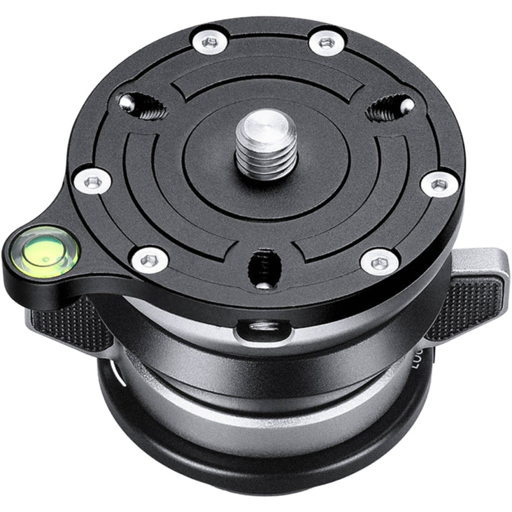 Leofoto LBQ-60S Black 61mm Levelling Base for LQ-324, LQ-365 and LG-324