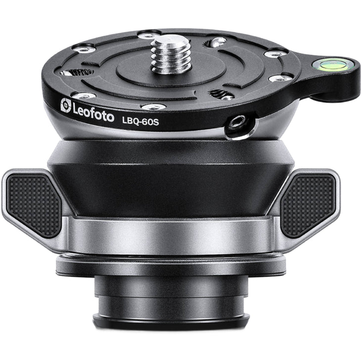 Leofoto LBQ-60S Black 61mm Levelling Base for LQ-324, LQ-365 and LG-324