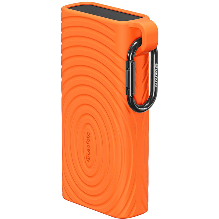 Leofoto LCR-01 High-Speed Memory Card Reader Case - Orange