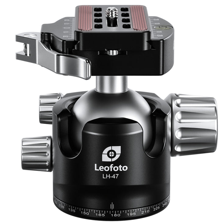 Leofoto LQ-365C Mr.Q Series 5 Section Carbon Fibre Tripod with LH-47LR (Lever Release) Ball Head